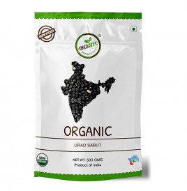 Orgabite Organic Urad Sabut   Pack  500 grams